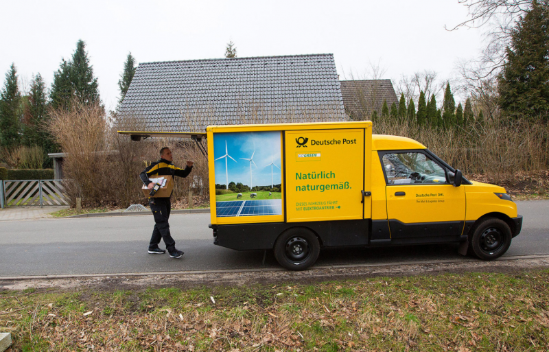 Even Germany's Post Office Is Building an Electric Car